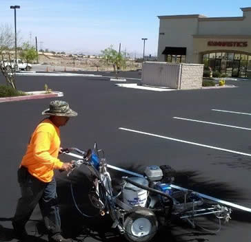 Bear Valley Asphalt Parking Lot Installation