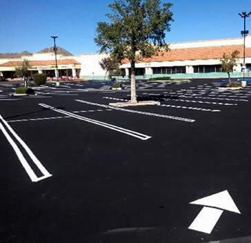 Rancherias Asphalt Parking Lot Installation